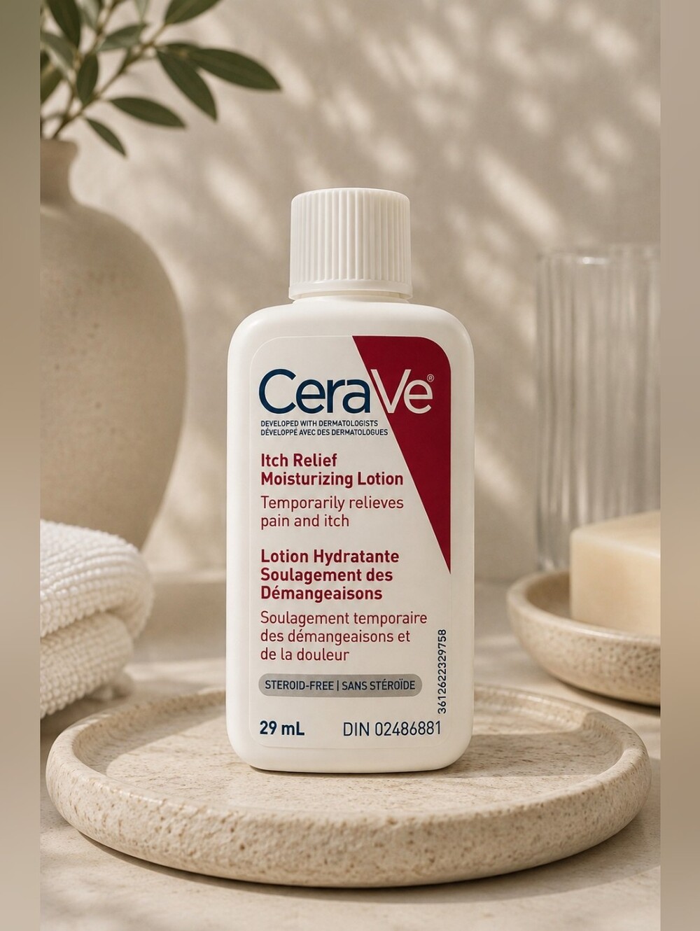 Cerave Moisturizer Itch Relief Moisturizing Lotion 29ml